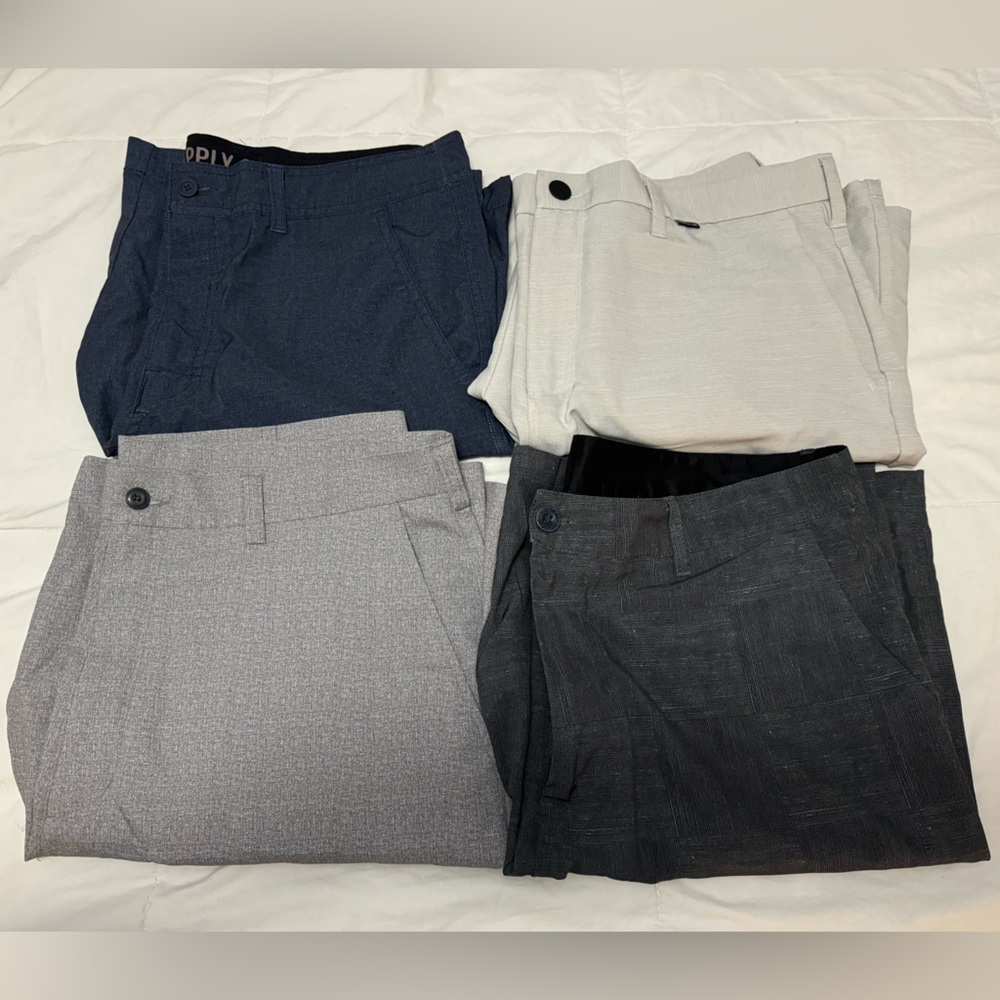 Four Pairs of Men’s 36 Shorts